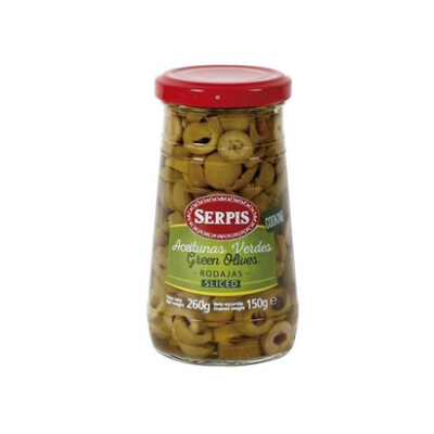 Aceituna El Serpis Verde Rodaja 260 Gr
