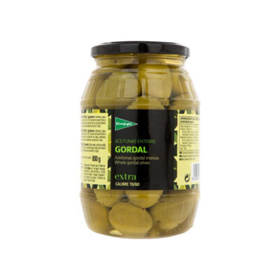 Aceitunas El Corte Ingles Verdes Godal 500 Gr