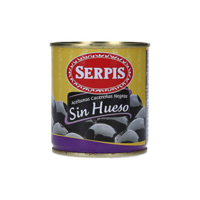 Aceitunas Serpis Negras 200 Gr