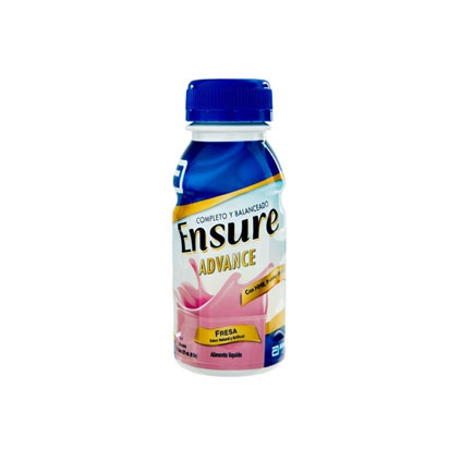 Alimento Ensure Advance Fresa Líquido 8 Oz