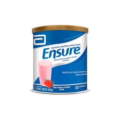Alimento Ensure Fresa Polvo 400 Gr