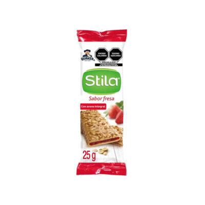 Barra Quaker Stila Cereal Fresa 144 Gr