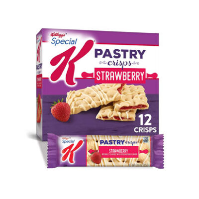 Barras Special K Pastry Crisps Strawberry 12/1