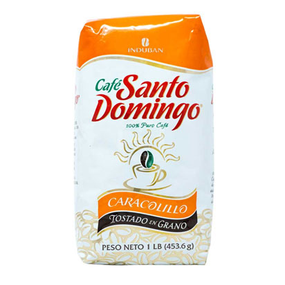 Café Santo Domingo Caracolillo Molido 1 Lb