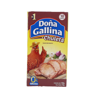 Caldo De Chuleta Doña Gallina 10 Uds.