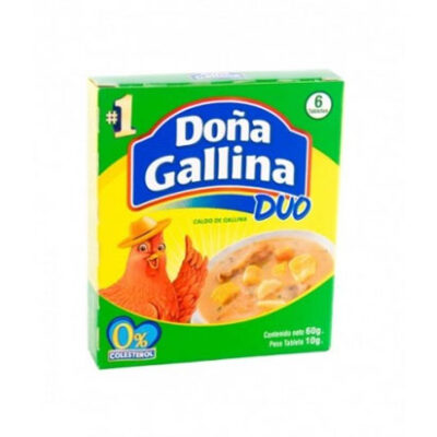 Caldo Doña Gallina Duo 10 Uds.
