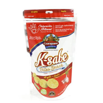 Casabe Guaraguano Ajillo Bites Snack 6 Oz.