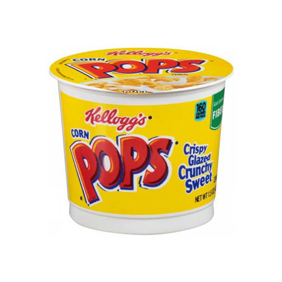 Cereal Kelloggs Corn Pops Cup 1.5 Oz