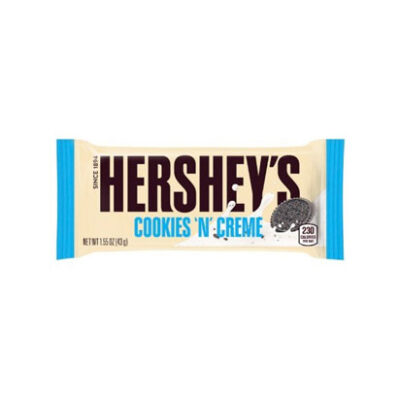 Chocolate Hersheys Cookies & Creme 43g