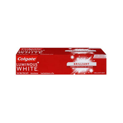 Crema Dental Colgate Luminous White 75 Ml.