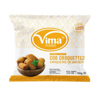 Croquetas De Bacalao Vima 500 Gr.