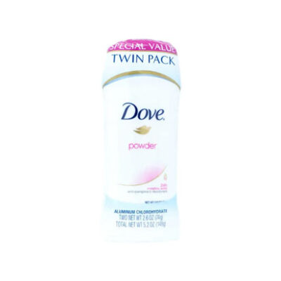 Desodorante Dove Invisible Powder Barra 2.6 Oz 2 Pack