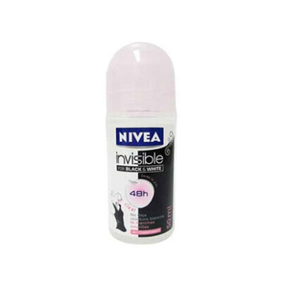 Desodorante Nivea Black/White Clear Roll 50 Ml.