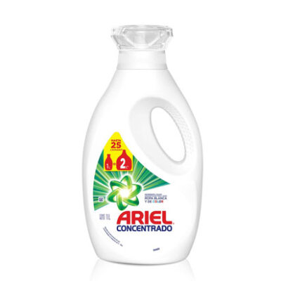 Detergente Líquido Ariel Concentrado 1 Lt.