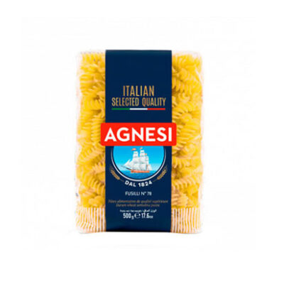 Fusilli Agnesi Pasta No 78 500 Gr.
