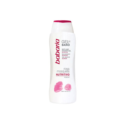 Gel De Baño Babaria Rosa Mosqueta 600 Ml.