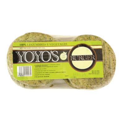 Hamburguesa Yoyo S Legumbres Y Veget 4/1.