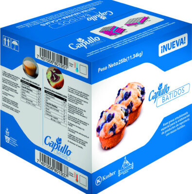 Capullo Batidos – Base grasa emulsionada especial – 30 Libras