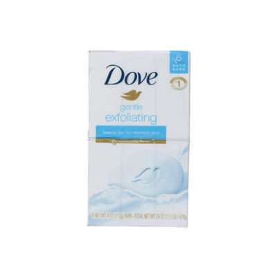 Jabón Dove Exfoliating 6 Pack