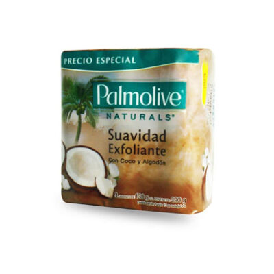 Jabón Palmolive Hidratante Coco Y Algodón 3 Pack