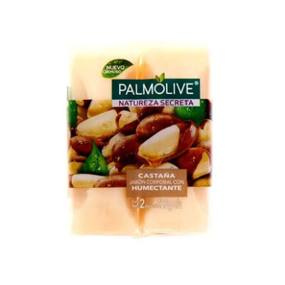 Jabón Palmolive Hidratante Natureza Secreta Castaña 2 Pack