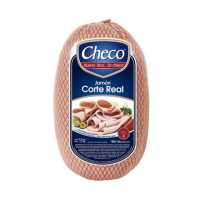Jamón Checo Corte Real por Lb (Rebanado)