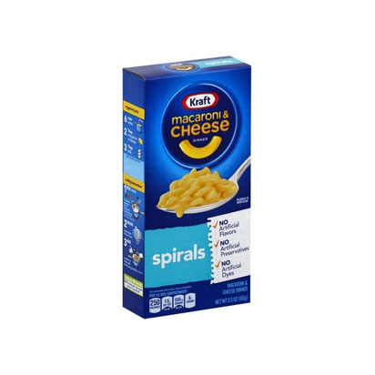 Macaroni & Cheese Kraft Spirals 5.5 Oz