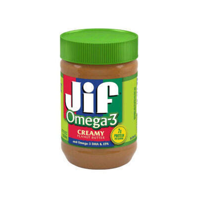 Mantequilla De Mani Jif Omega 3 Creamy 16 Oz