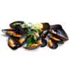 Mejillones 1/2 Concha Por Libra.
