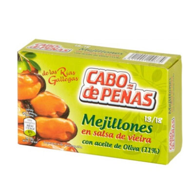 Mejillones En Salsa De Vieira Cabo De Peñas 111g
