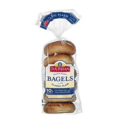 Pan Bagel Toufayan Canela Y Pasas 20 Oz