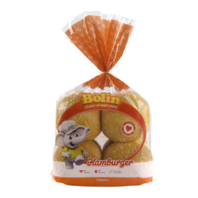 Pan Hamburguers Bolin Ajonjolí Paquete de 8.