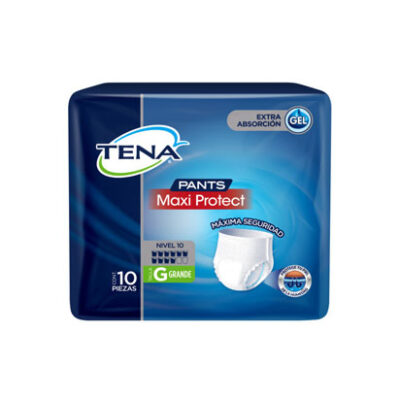 Pañales Tena Incontinencia Pants Large T/G 10 Uds.