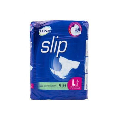 Pañales Tena Incontinencia Slip T/L 9 Uds.