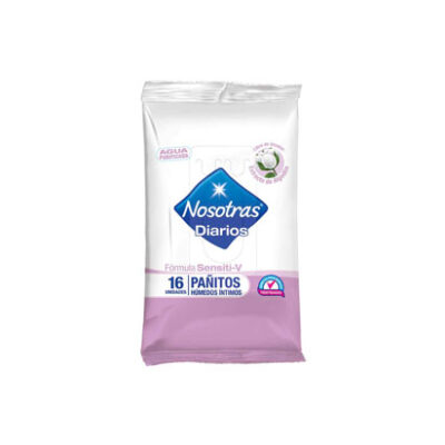 Pañitos Íntimos Nosotras Sensitive 16 Uds.