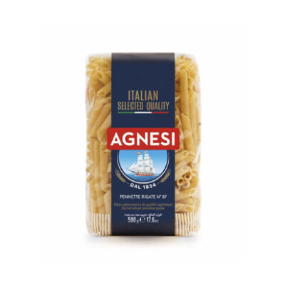 Pennette Agnesi Pasta Rigati No 87 500 Gr.