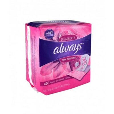 Protectores Intimos Always Suave 40 Uds.