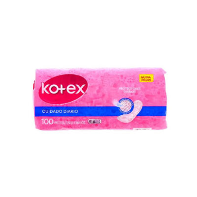Protectores Íntimos Kotex Regular 100 Uds.