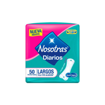 Protectores Íntimos Nosotras Largos 50 Uds.