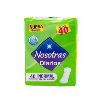 Protectores Íntimos Nosotras Lleve 40 Pague 30 Uds.