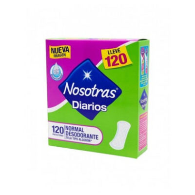Protectores Íntimos Nosotras Normal 120 Uds.