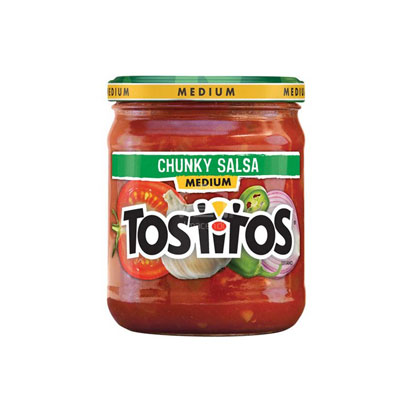 Salsa Tostitos Chunky Medium 15 Oz