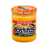 Salsa Tostitos Con Queso Medium 15 Oz