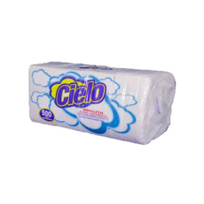 Servilletas Dispenser Cielo 500 und.