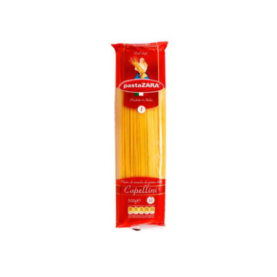 Spaguetti Zara Pasta Capellini 500 Gr.