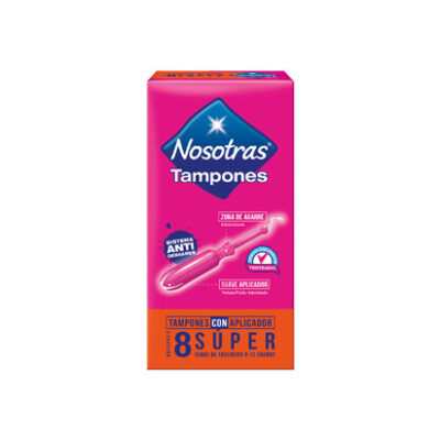 Tampones Nosotras Indicador Super 8 Uds.