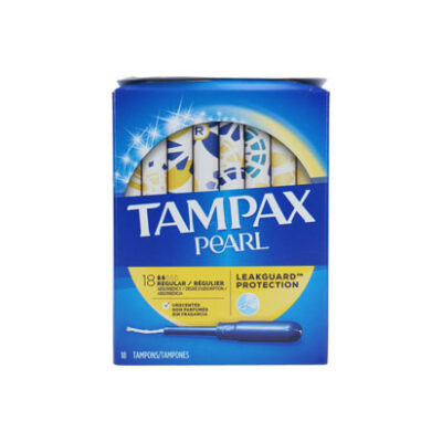 Tampones Tampax Regular Pearl Sin Fragancia 18/1
