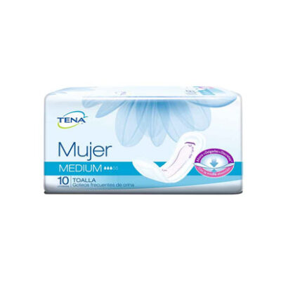 Toalla Tena Incontinencia T/Med 10 Uds.