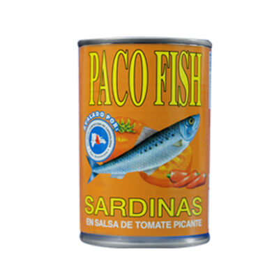 Sardinas Paco Fish En Salsa Tomate Picante 10 Oz